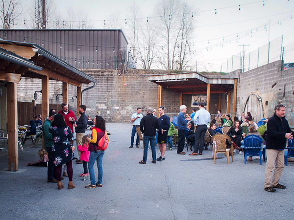 Southern Appalachian Brewery in Hendersonville NC. 