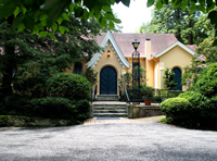 Fun things to do in Hendersonville NC : Chapel at St John;s Wilderness in Flat Rock, NC. 