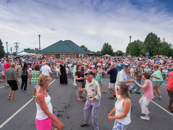 Music On Main in Hendersonville, NC. 