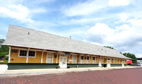 Hendersonville Train Depot in Hendersonville NC. 