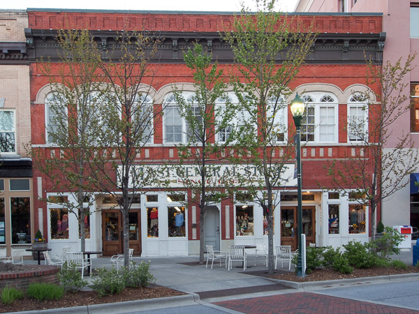 Maxwell Building on Main Street in Hendersonville, NC. 