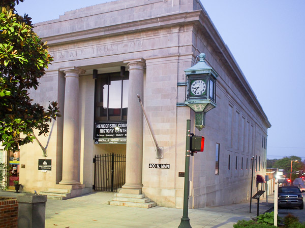 State Trust Company and Citizen Bank in Hendersonville, NC. 