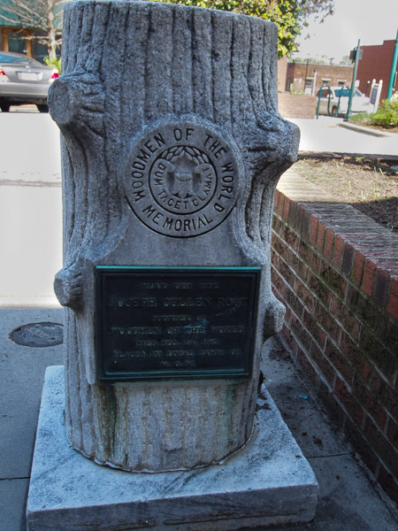 Water Fountain on Main Street, Hendersonville, NC. 