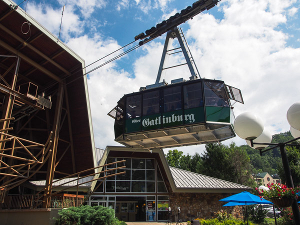 Gatlinburg TN Tram. 