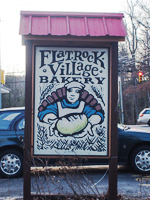 Fun things to do in Hendersonville NC : Flat Rock Village Bakery in Flat Rock NC. 